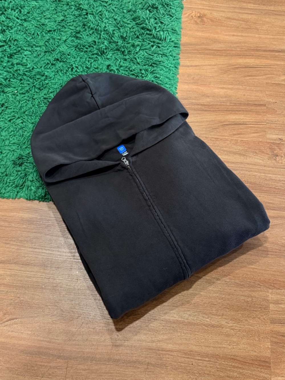 YZY Gap - Black Thick Zip Up Hoodie - XXL - Brand New